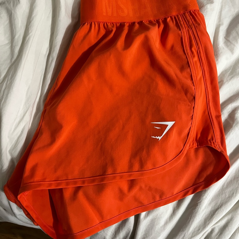 Gym Shark medium orange shorts